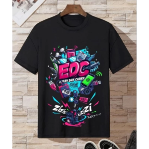 SIBLINGS Edc [A01] Kaos Distro T-Shirt Unisex Black