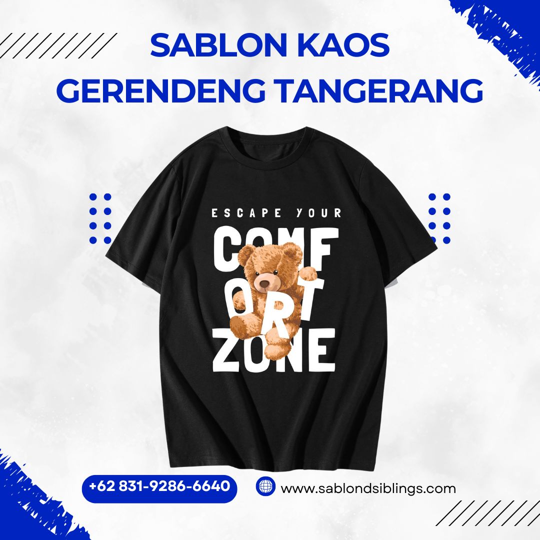Sablon Kaos Gerendeng Tangerang