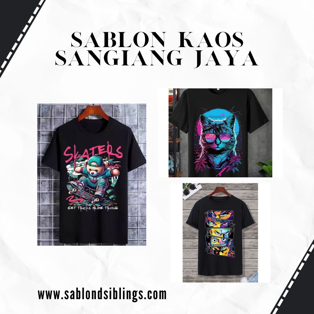 Sablon Kaos Sangiang Jaya