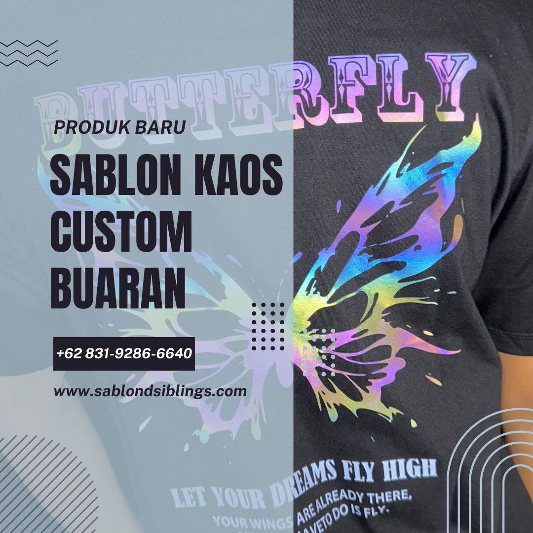 Sablon Kaos Custom Buaran