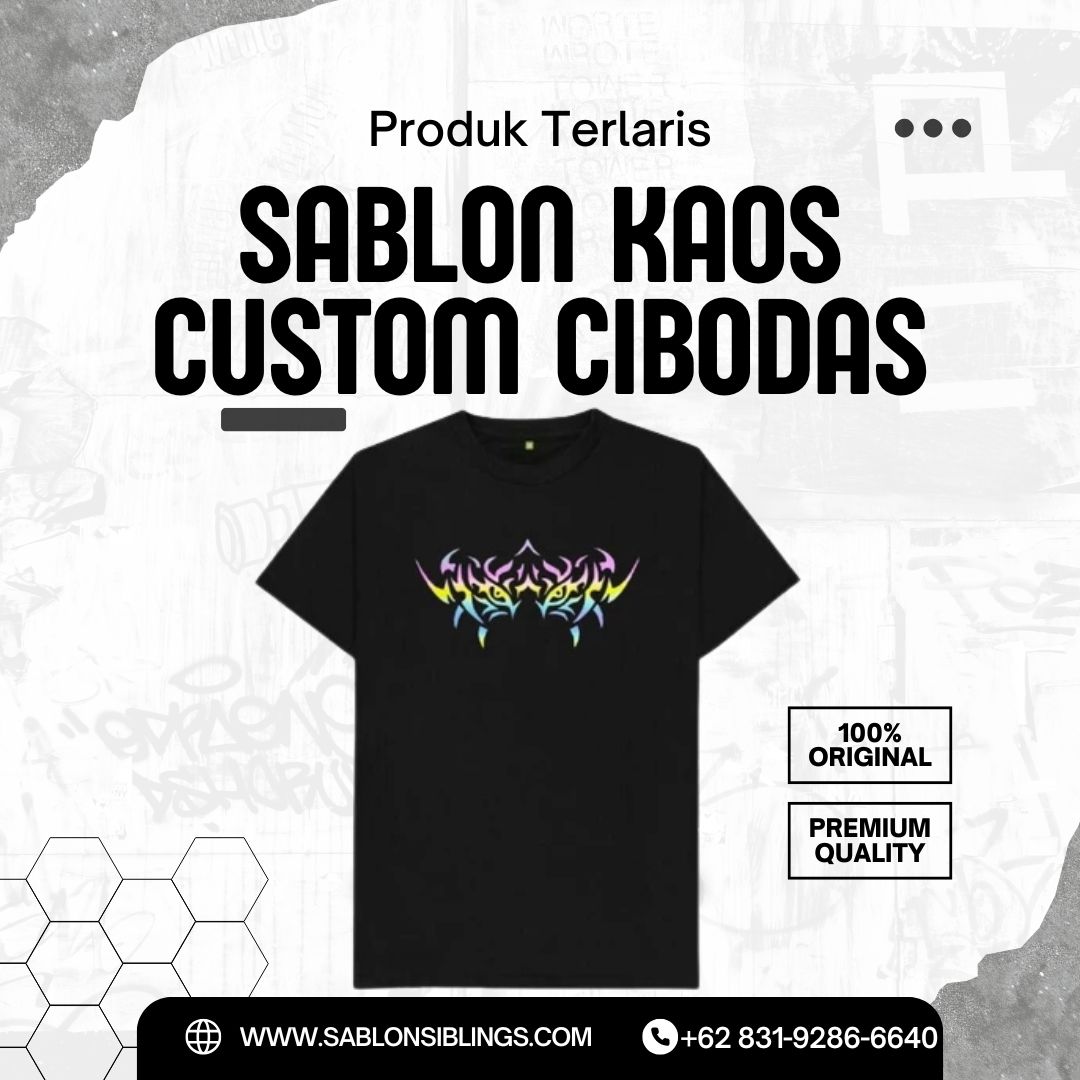 Sablon Kaos Custom Cibodas