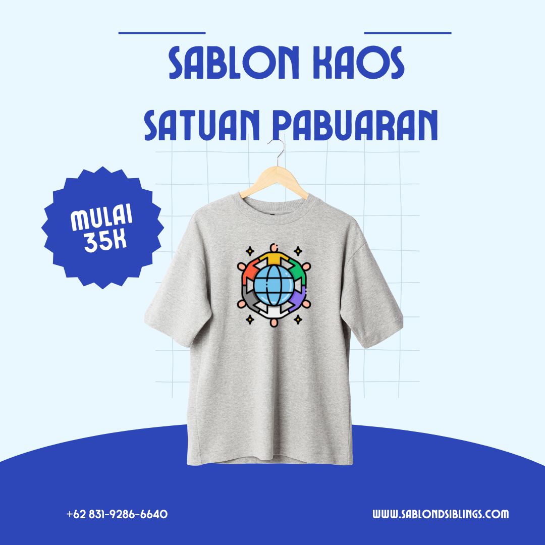 Sablon Kaos Satuan Pabuaran