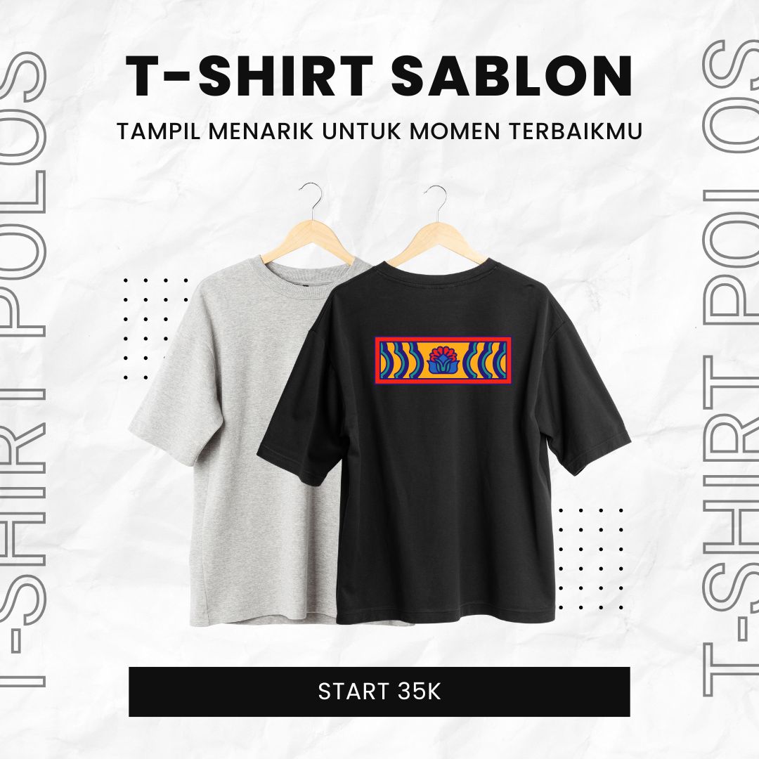 Sablon Kaos Satuan Buaran