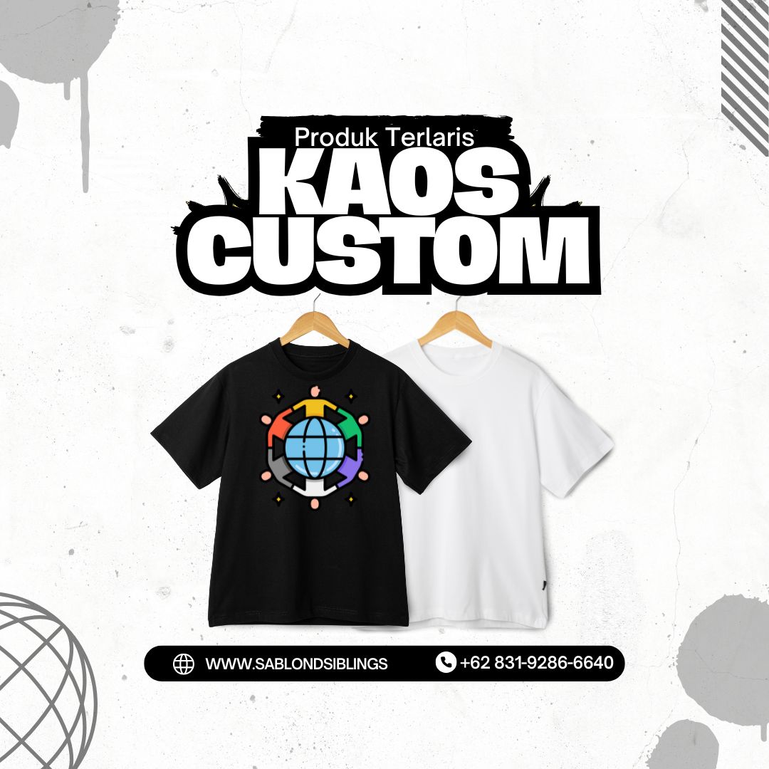 Sablon Kaos Satuan Kenanga